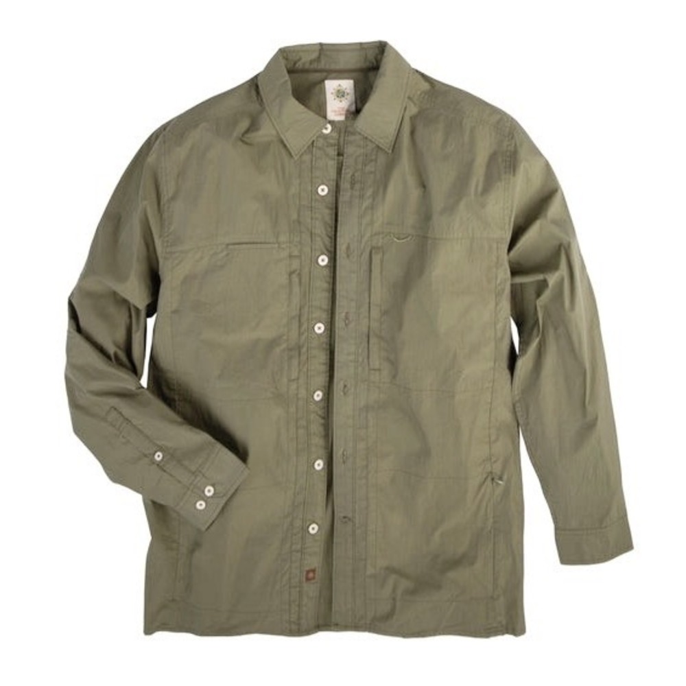 The Territory Ahead Bureau Chief Traveler Superlight Shirt Jac in Fatigue Large